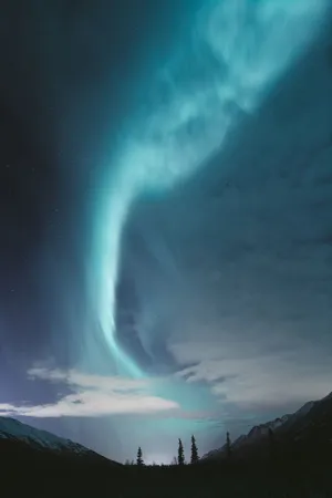 夜空极光_1