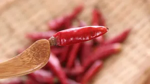红红的干辣椒图片_13