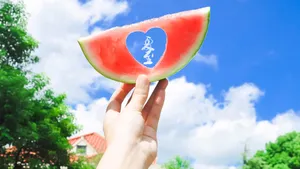 夏日清凉西瓜创意图片_3