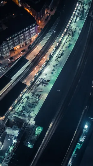 都市航拍夜景_1