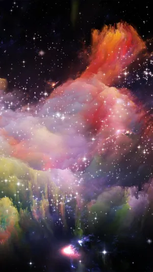 梦幻星空手机背景图片_1