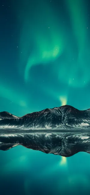 星空 极光 壁纸