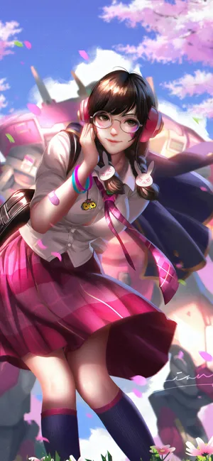 《守望先锋》之可爱的D.Va