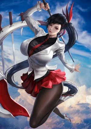 神之塔[Tower of God] Ha Yuri Zahard女主角超性感丝袜美女