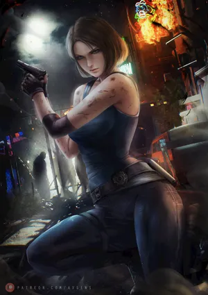 《生化危机》吉尔·瓦伦蒂安（Jill valentine）