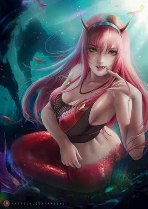 《DARLING in the FRANXX》 Zero Two 成熟性感女主