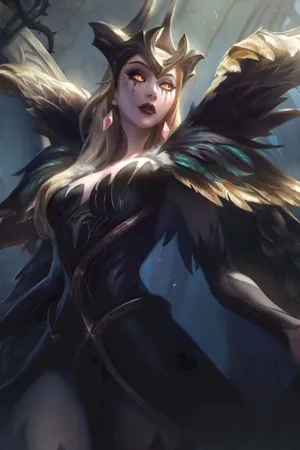 英雄联盟LOL永恒之森魔女乐芙兰皮肤原画