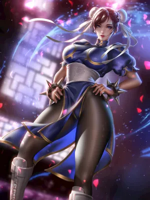 拳皇系列女角色性感丰满春丽Chunli 2