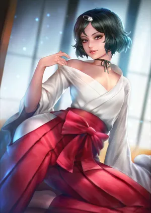 卢卡 鲁卡Luka Urushibara Miko服装NeoArtCore_1