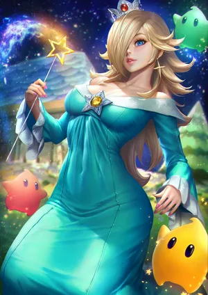 罗洁塔 Rosalina_任天堂游戏系列马里奥系列配角hi-resNeoArtCore