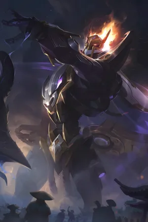 英雄联盟LOL荣耀行刑官德莱文王国机神青龙皮肤MK_Garen_FINALMK_
