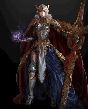 重装美女战士