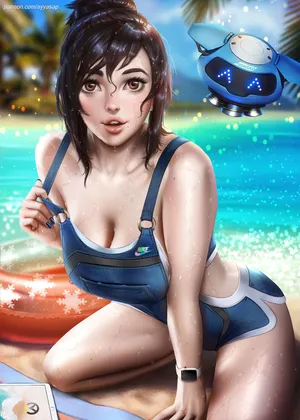 守望先锋泳装Mei summer by AyyaSAP