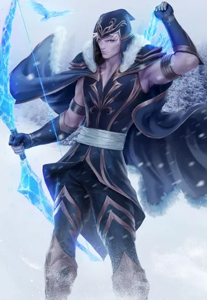 英雄联盟LOL男版艾希寒冰之箭 Ashe