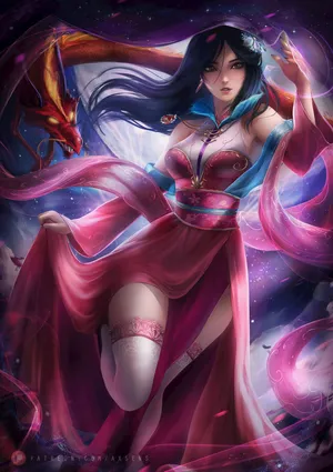 花木兰 插画