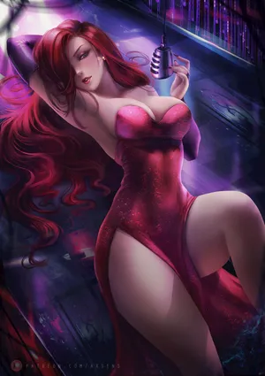 《谁陷害了兔子罗杰》性感女郎Jessica Rabbit 欧美身材