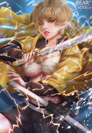 我妻善逸 萌娘agatsuma zenitsu