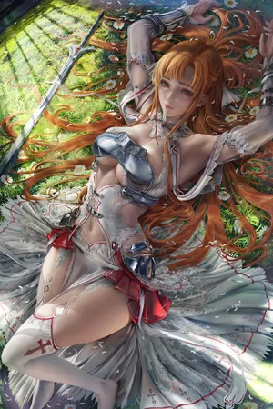 刀剑神域亚丝娜超性感写真