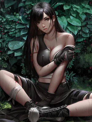 最终幻想 蒂法洛克哈特手机竖屏美女