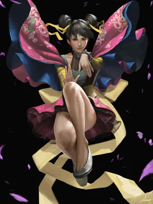 拳皇系列民族服饰春丽