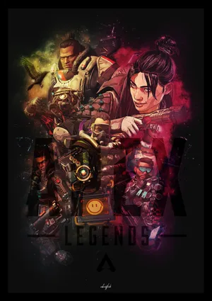 大逃杀游戏《Apex英雄》复古风
