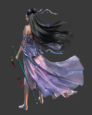 天涯明月刀移花妹子特写