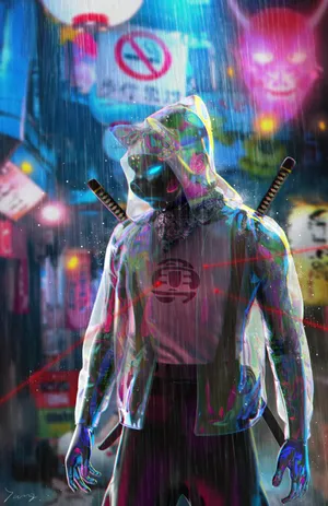 《赛博朋克2077》忍者
