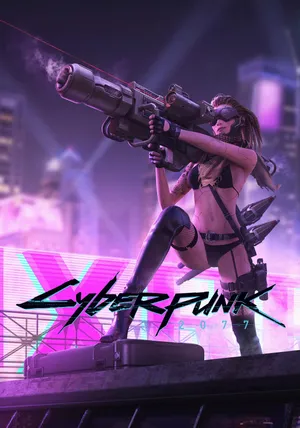 《赛博朋克2077》女杀手_1