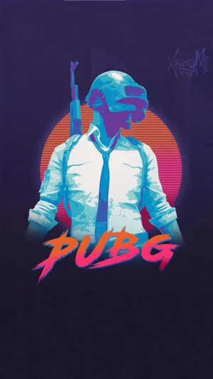 绝地求生PUBG吃鸡抽象画超酷颜色搭配_1