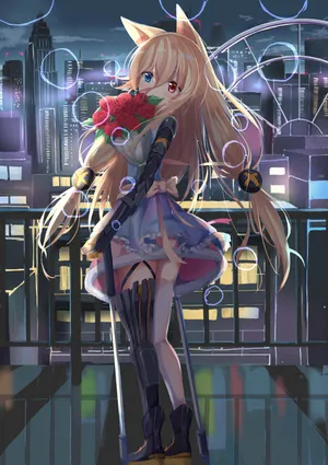 少女前线玫瑰花 城市