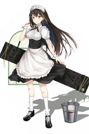 少女前线垃圾桶女仆装狙击枪装备箱