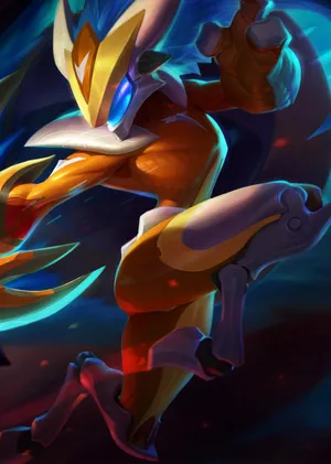 LOL英雄联盟永猎双子千珏银河魔装机神皮肤7