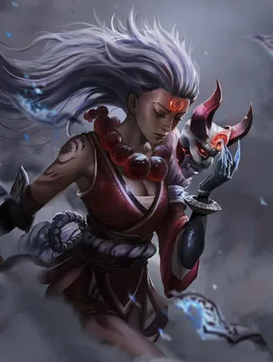 LOL英雄联盟皎月女神戴安娜腥红之月皮肤8