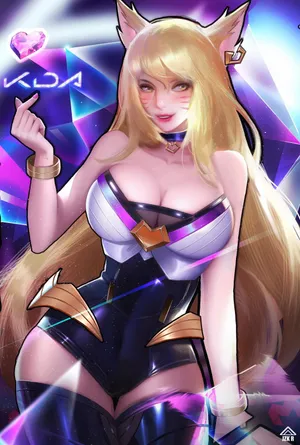 LOL英雄联盟九尾妖狐狐狸阿狸KDA女团皮肤7