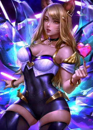 LOL英雄联盟九尾妖狐狐狸阿狸KDA女团皮肤5