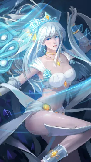 LOL英雄联盟风暴之怒迦娜风女皮肤21