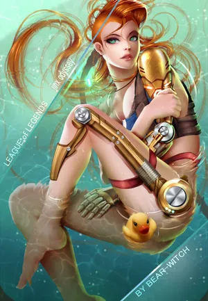 LOL英雄联盟暴走萝莉金克丝金克斯皮肤36