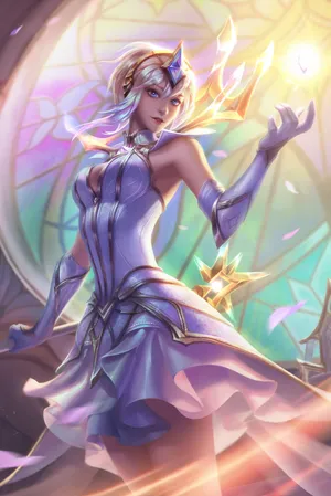 LOL英雄联盟光辉女郎拉克丝大元素使皮肤21