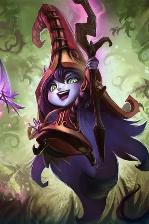 露露英雄联盟仙灵女巫璐璐原画默认皮肤10