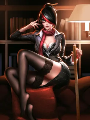英雄联盟无双剑姬菲奥娜女校长加拿大画师皮肤9