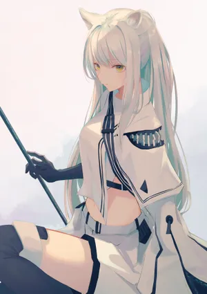 白金 明日方舟4k 竖屏动漫美女