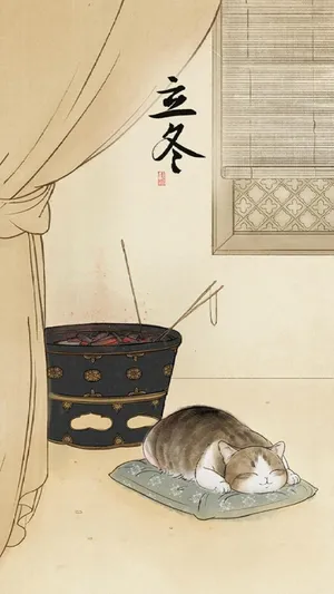 立冬之可爱的大肥猫_1