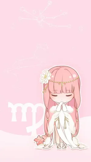 可爱的处女座女孩