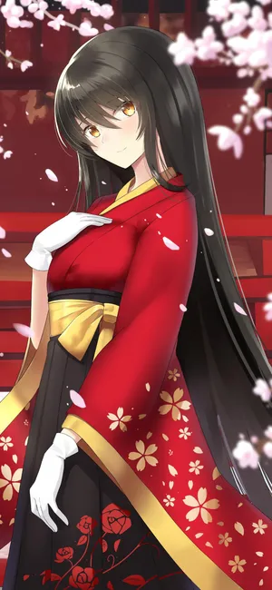 樱花树下的巫女