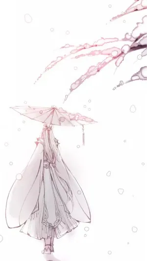 清明时节唯美古风插画