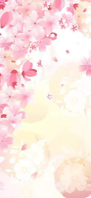粉色的动漫樱花_1