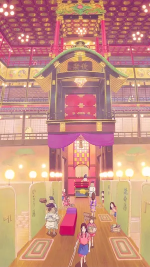 宫崎骏唯美动漫场景