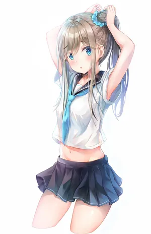 水手服初音少女