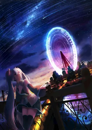 初音未来公主殿下 miku 摩天轮