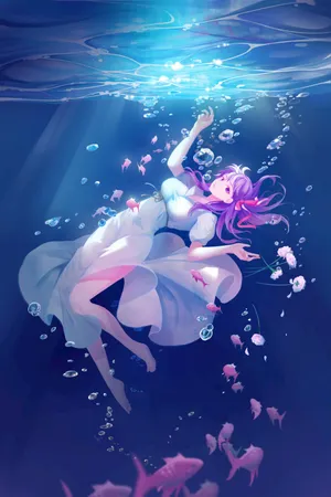 fate stay night hf 唯美水下女孩
